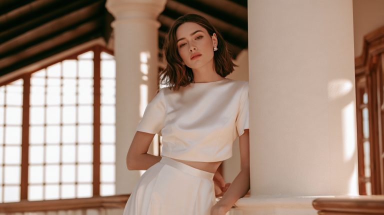 27 Stunning Bridal Separates Tops for a Modern Wedding Look