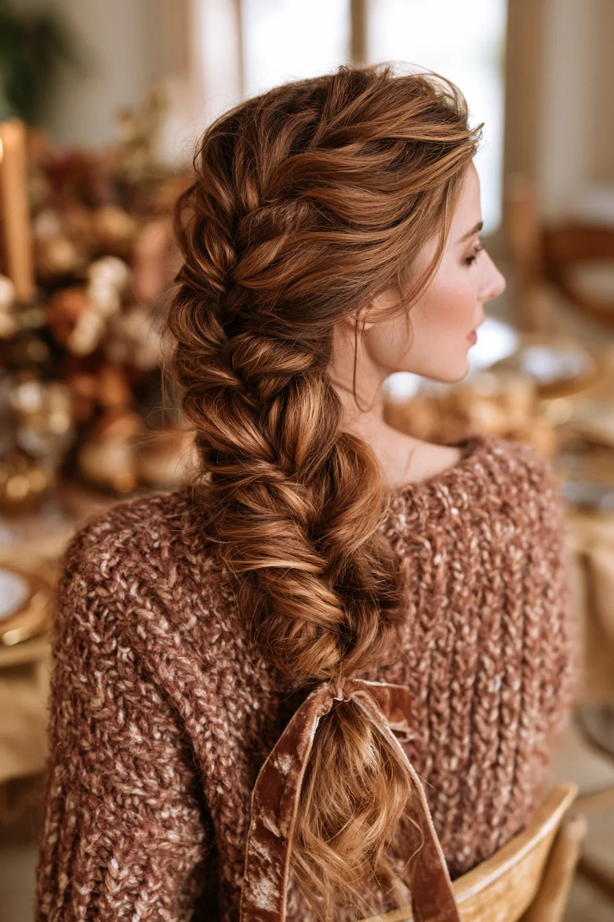 27 Stylish Hairstyles for Thanksgiving for a Picture Perfect Look