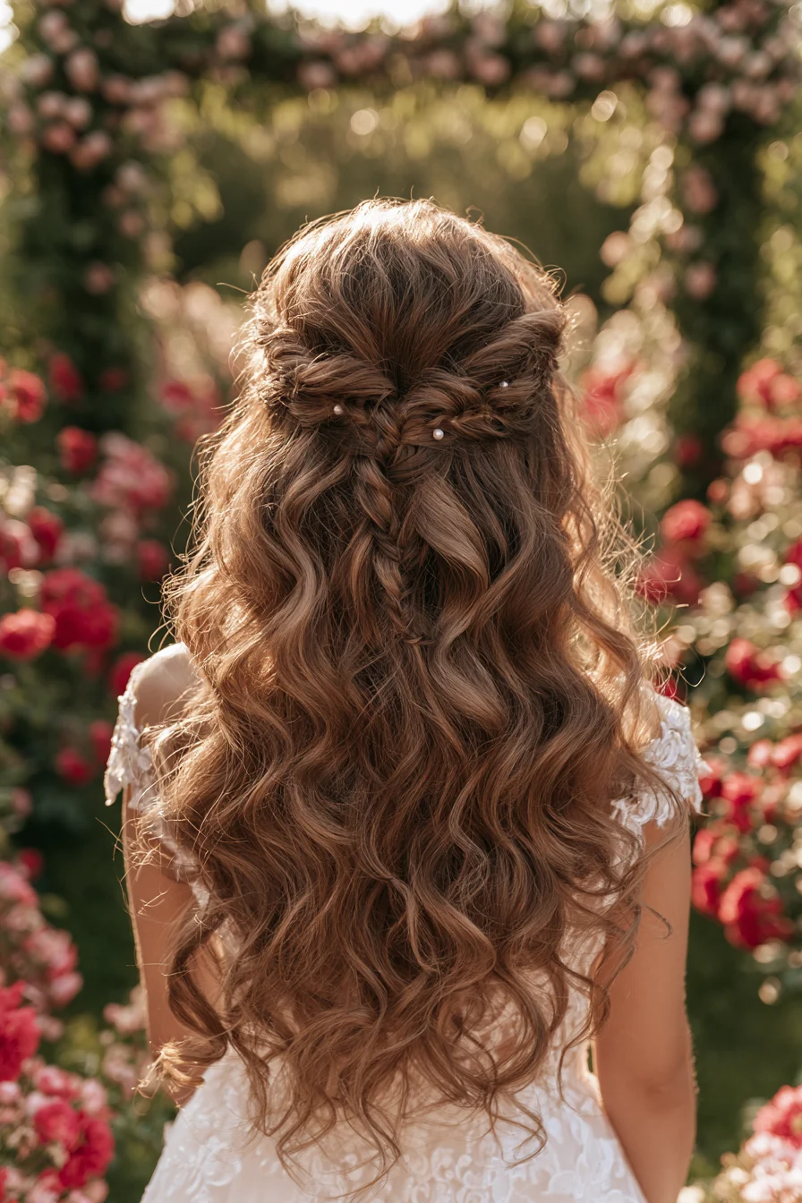 27 Classy Wedding Hairstyles Half Up Half Down That Feel Effortlessly Elegant