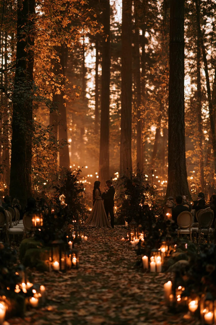 27 Dark Gothic Fall Wedding Ideas