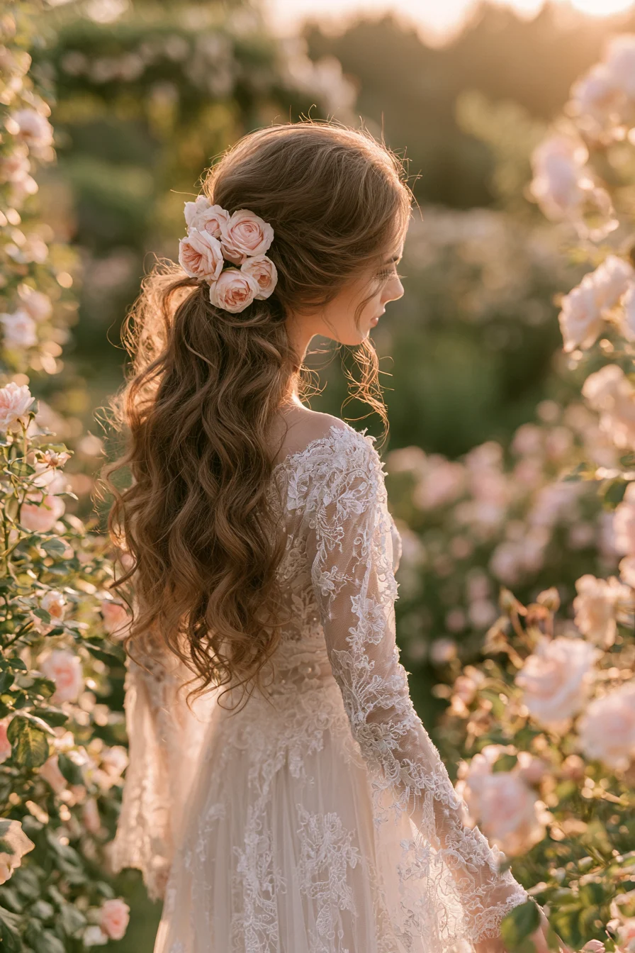 27 Classy Wedding Hairstyles Half Up Half Down That Feel Effortlessly Elegant