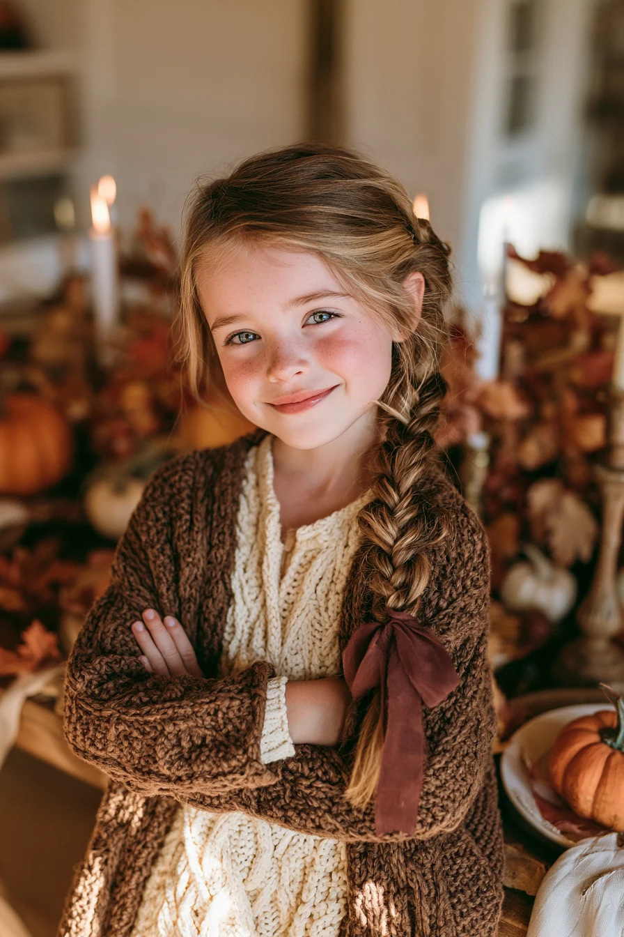 27 Cute Thanksgiving Hairstyles for Kids Perfect for Family Gatherings