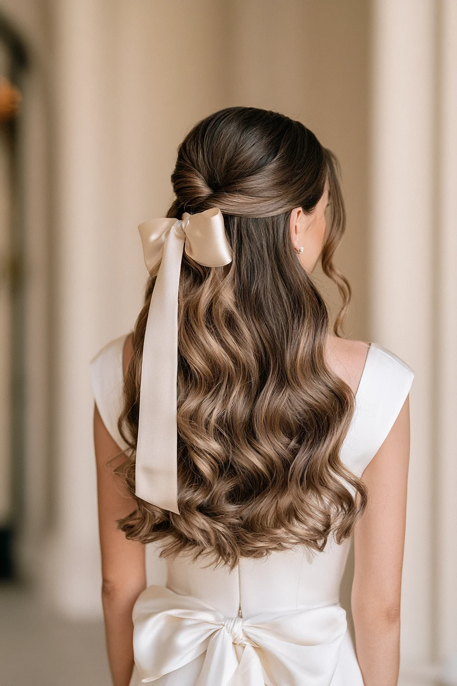 27 Classy Wedding Hairstyles Half Up Half Down That Feel Effortlessly Elegant