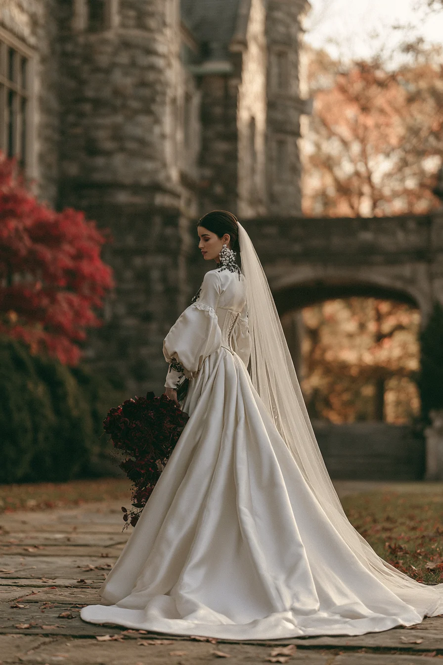 27 Dark Gothic Fall Wedding Ideas