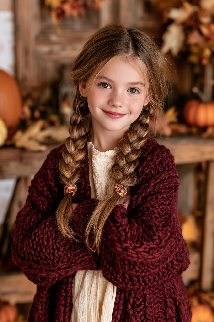 27 Cute Thanksgiving Hairstyles for Kids Perfect for Family Gatherings