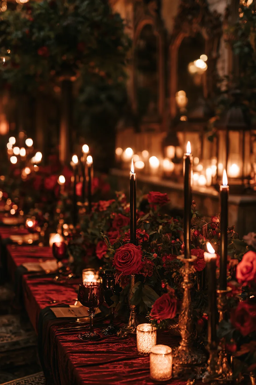 27 Dark Gothic Fall Wedding Ideas