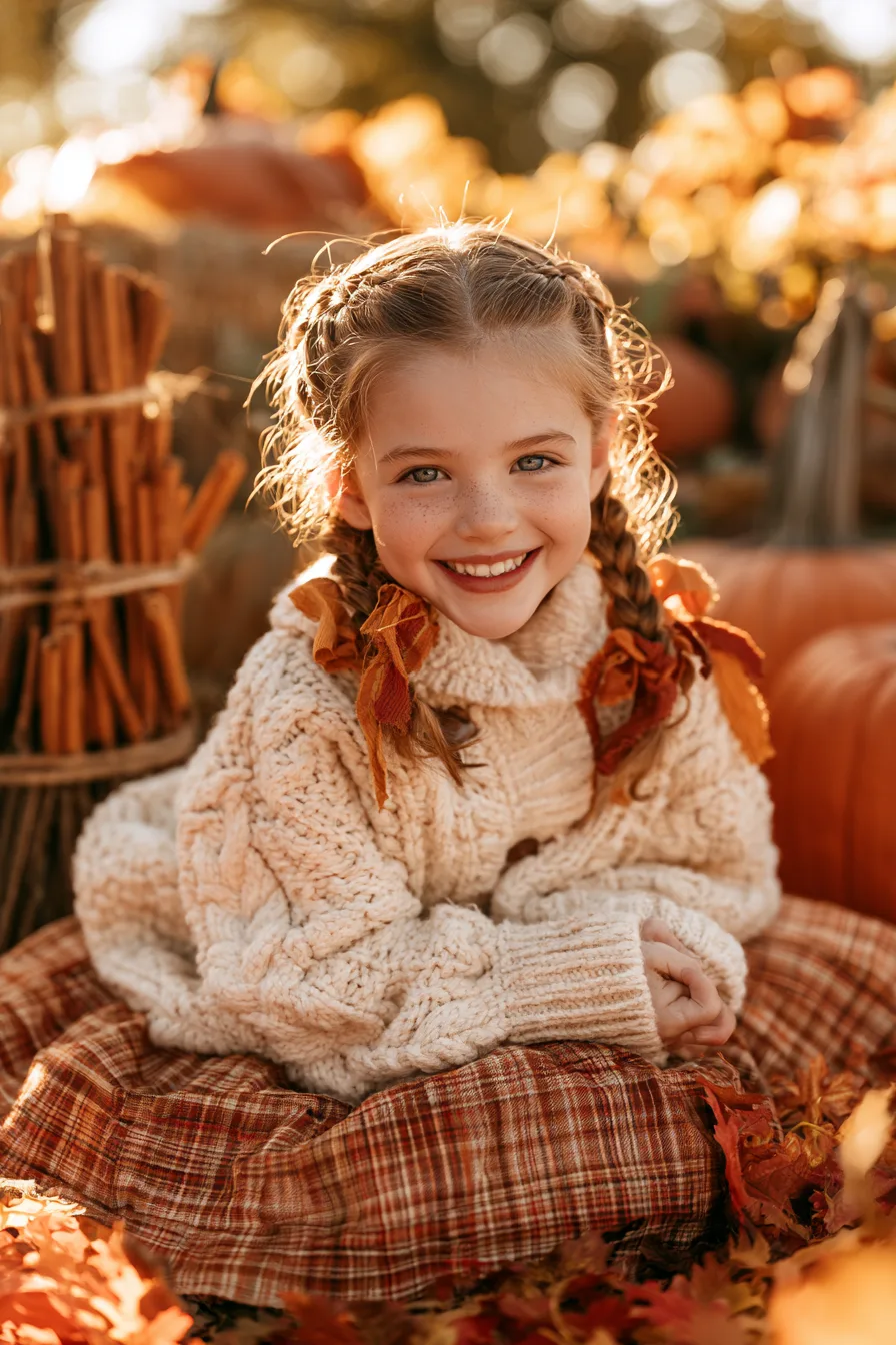 27 Cute Thanksgiving Hairstyles for Kids Perfect for Family Gatherings