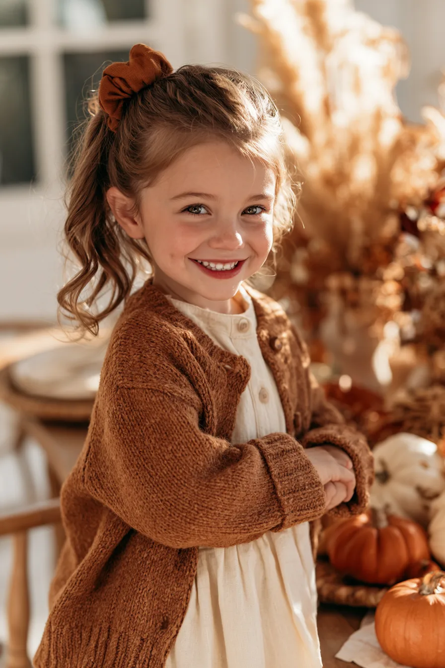 27 Cute Thanksgiving Hairstyles for Kids Perfect for Family Gatherings