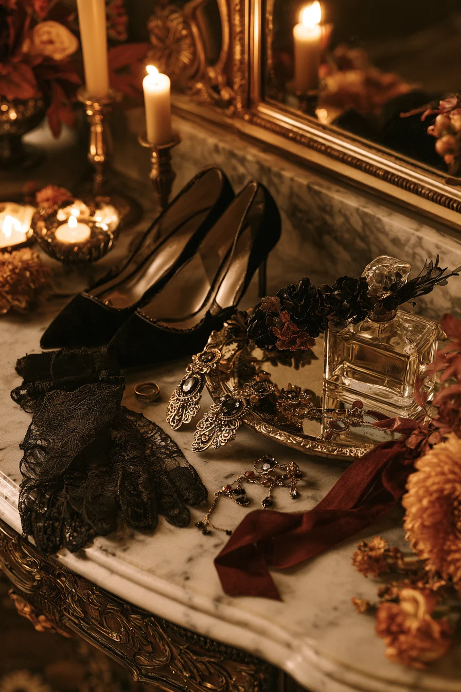 27 Dark Gothic Fall Wedding Ideas