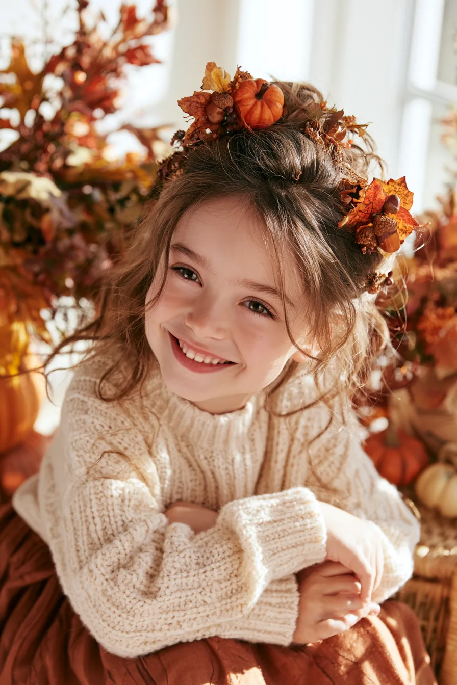 27 Cute Thanksgiving Hairstyles for Kids Perfect for Family Gatherings