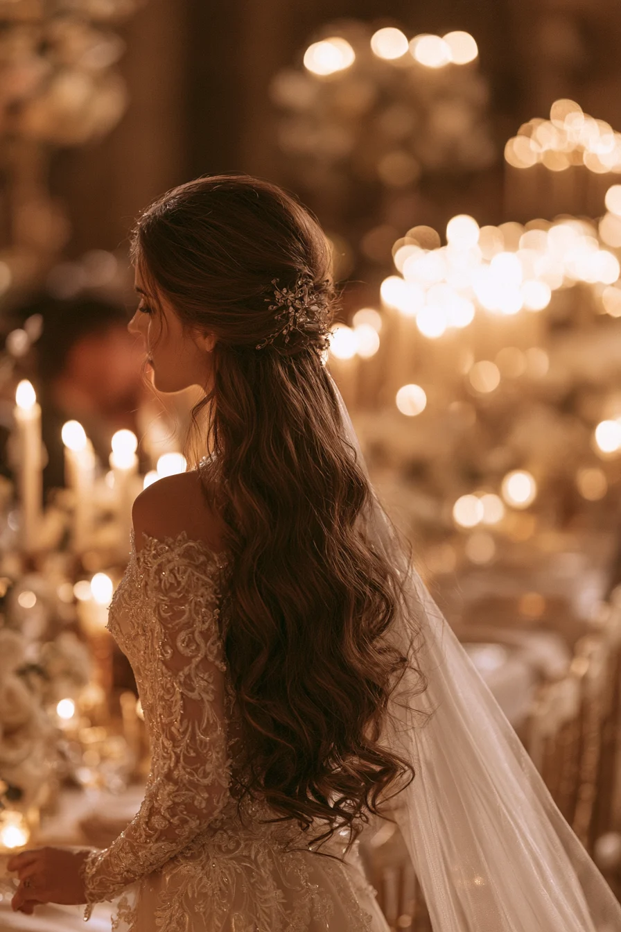 27 Classy Wedding Hairstyles Half Up Half Down That Feel Effortlessly Elegant