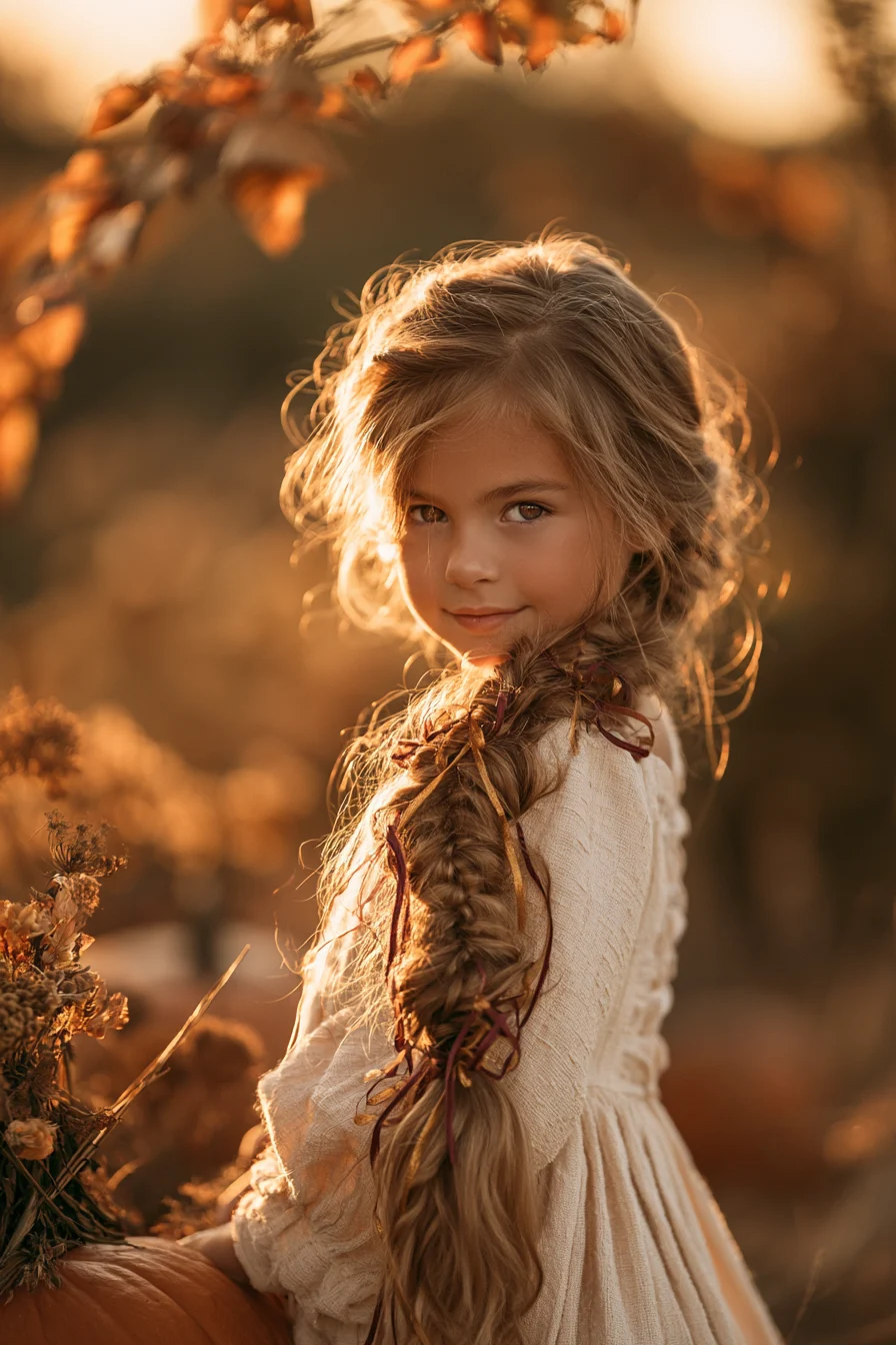 27 Cute Thanksgiving Hairstyles for Kids Perfect for Family Gatherings