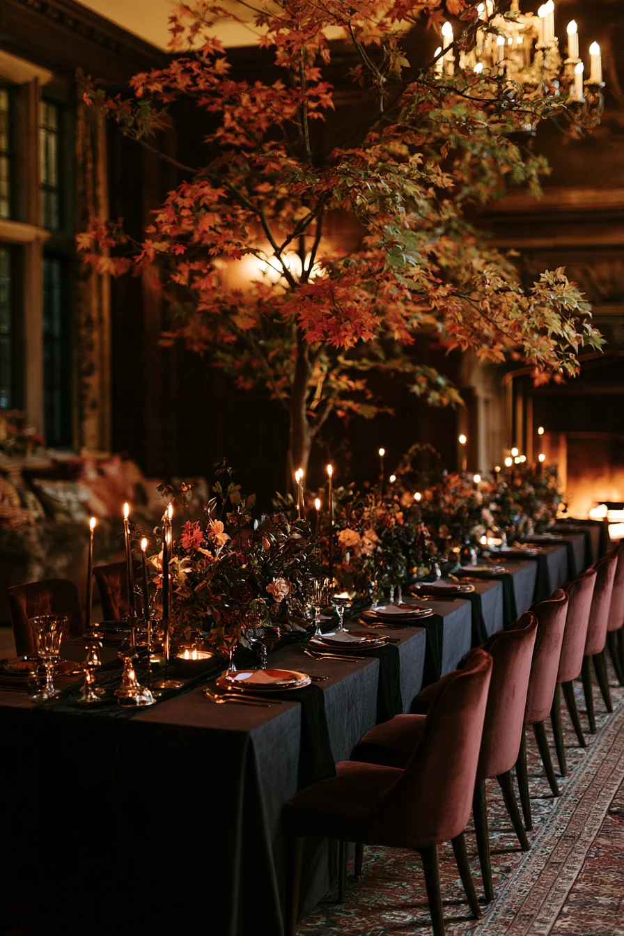 27 Dark Gothic Fall Wedding Ideas