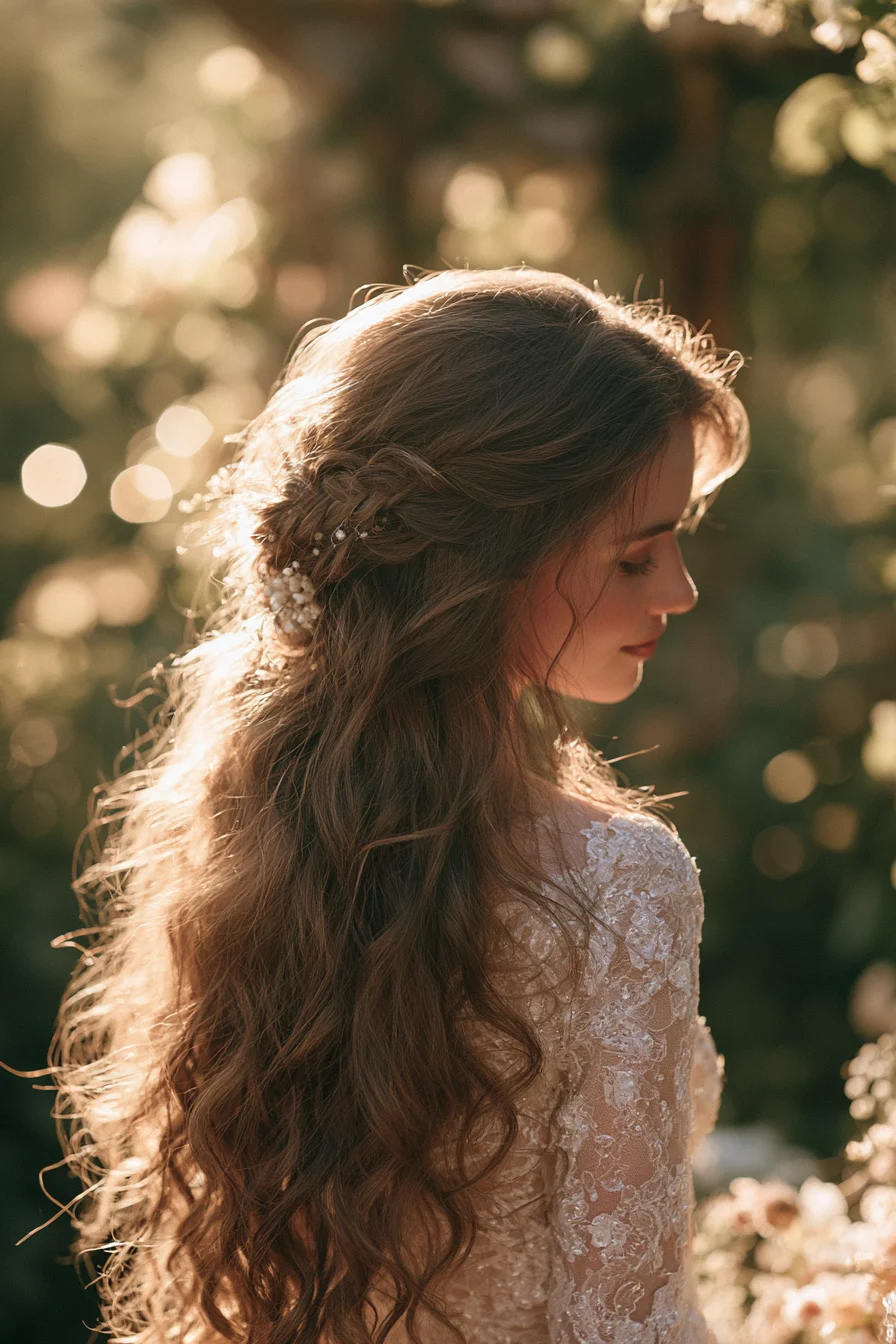27 Classy Wedding Hairstyles Half Up Half Down That Feel Effortlessly Elegant