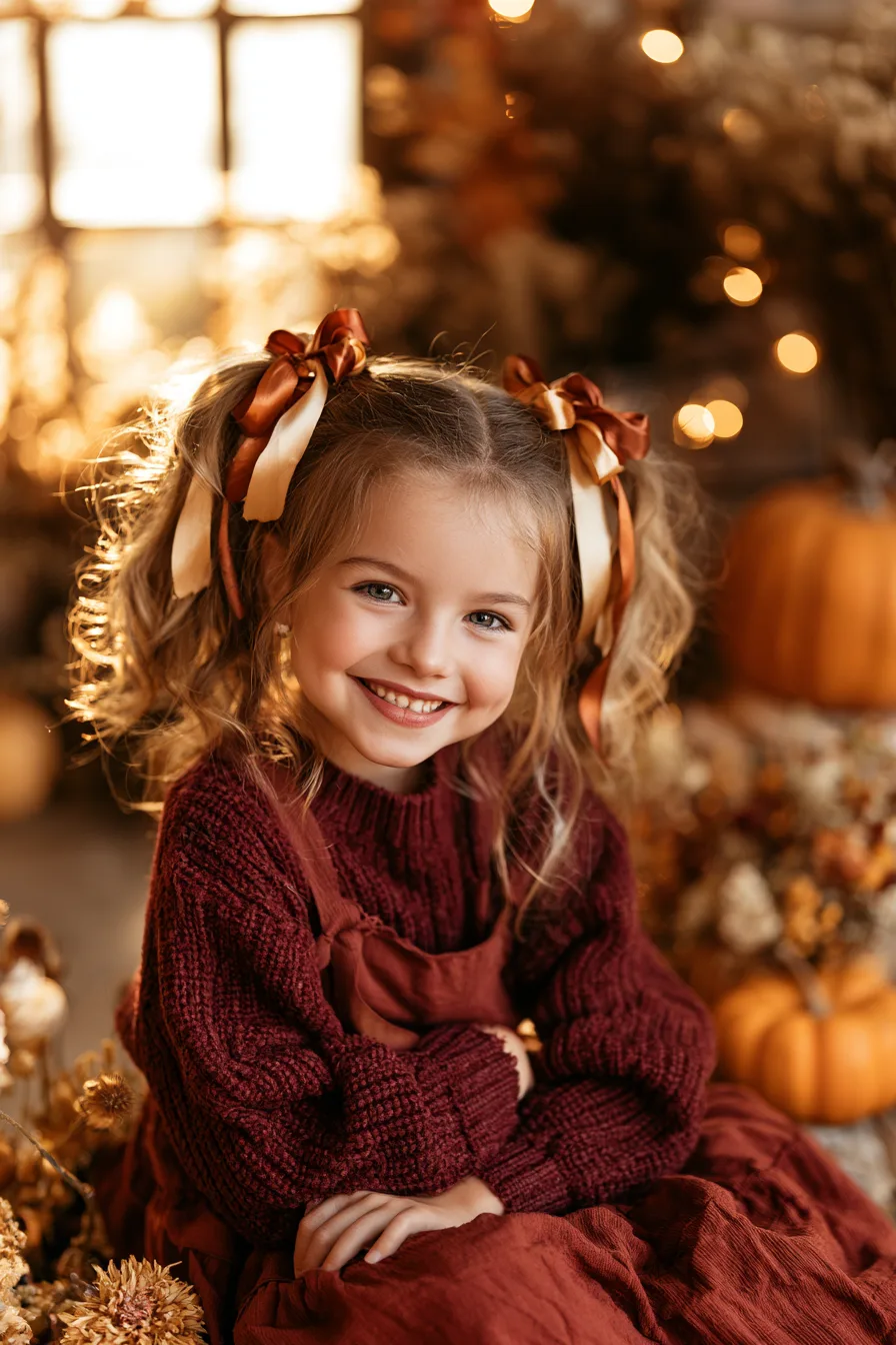 27 Cute Thanksgiving Hairstyles for Kids Perfect for Family Gatherings