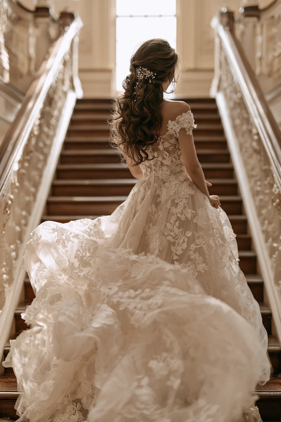 27 Dreamy Bridal Half Up Half Down Hair Ideas