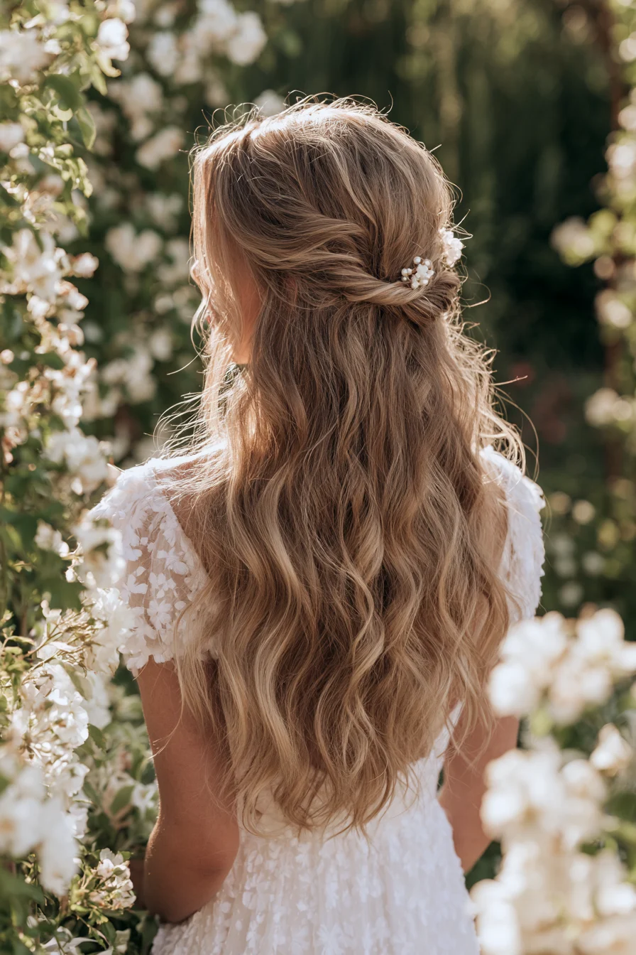 27 Classy Wedding Hairstyles Half Up Half Down That Feel Effortlessly Elegant