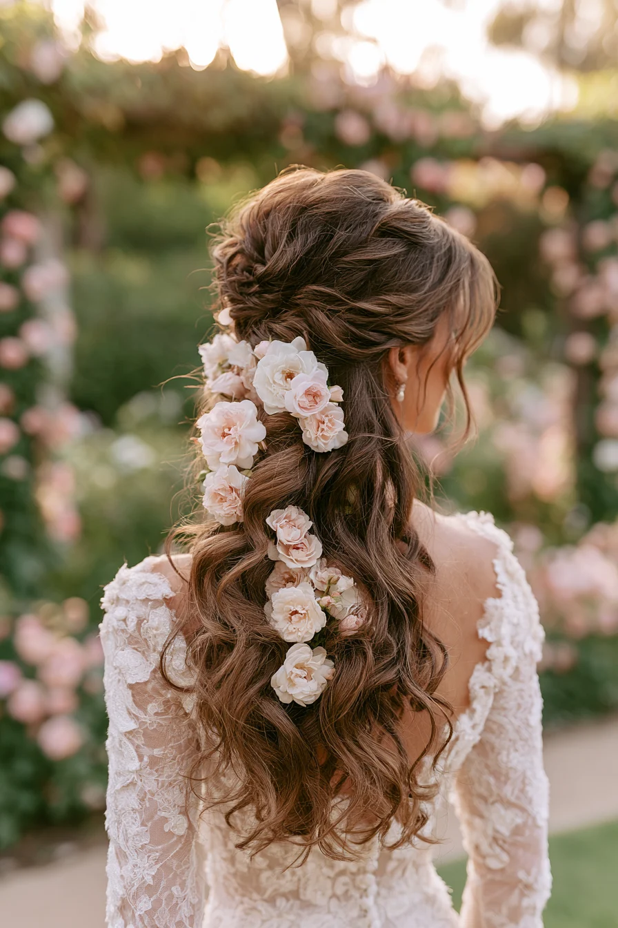 27 Classy Wedding Hairstyles Half Up Half Down That Feel Effortlessly Elegant