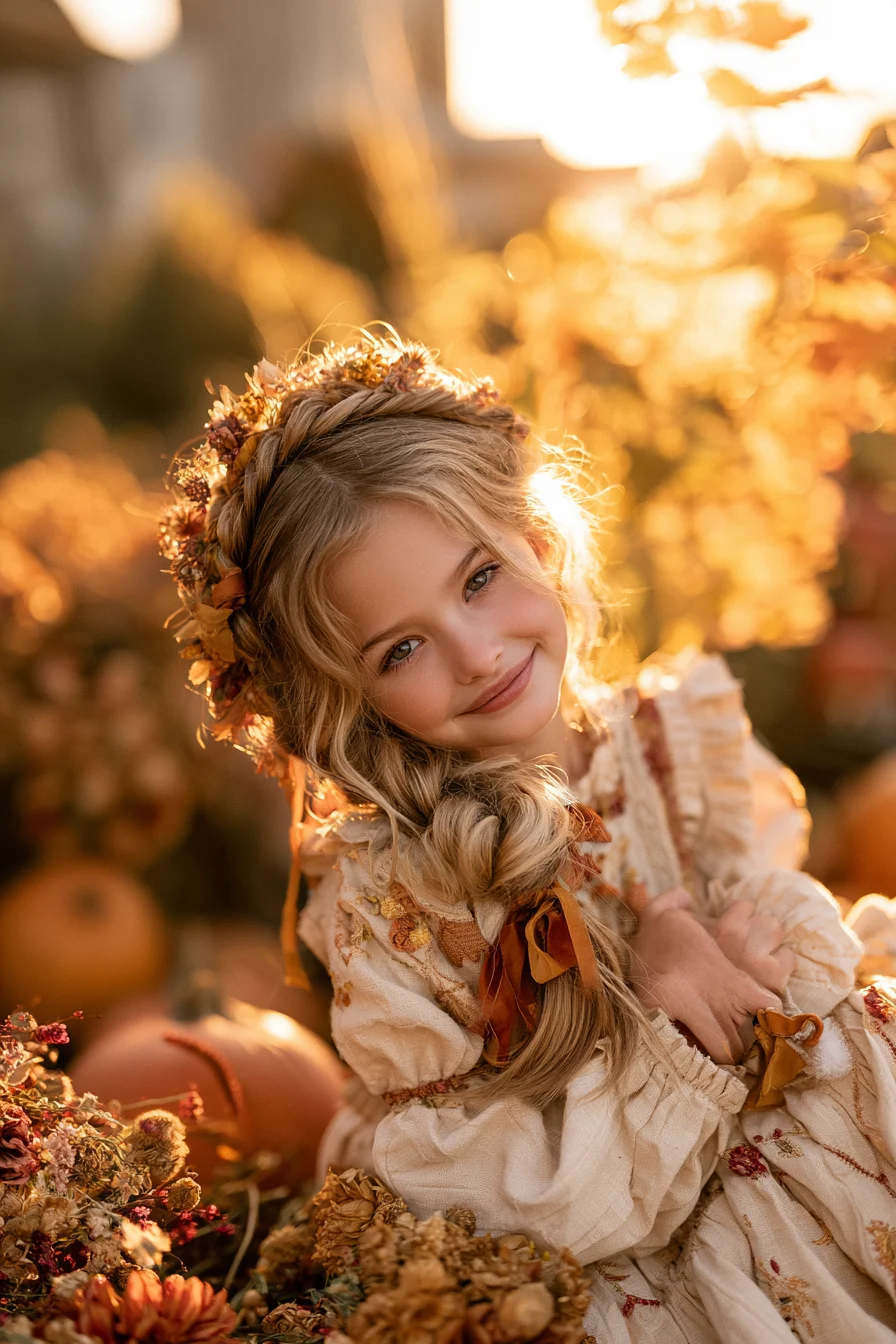 27 Cute Thanksgiving Hairstyles for Kids Perfect for Family Gatherings