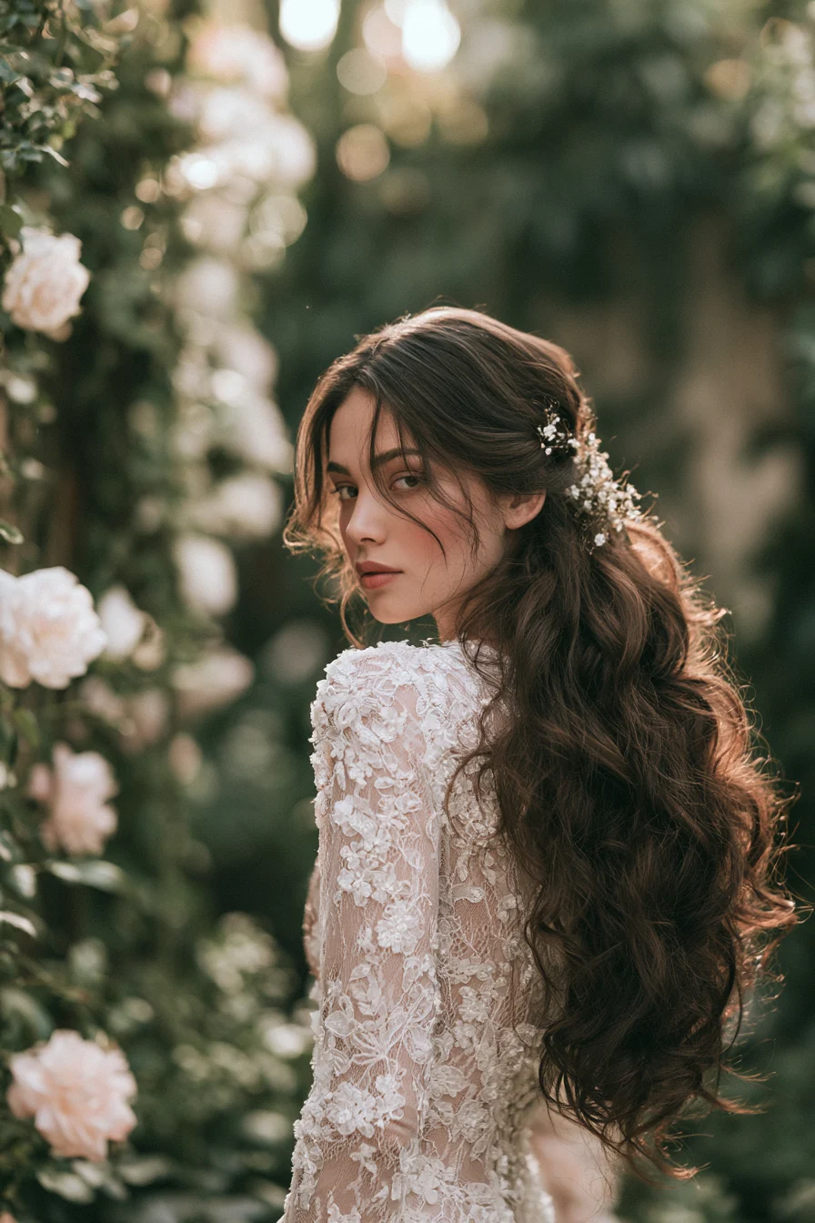 27 Classy Wedding Hairstyles Half Up Half Down That Feel Effortlessly Elegant