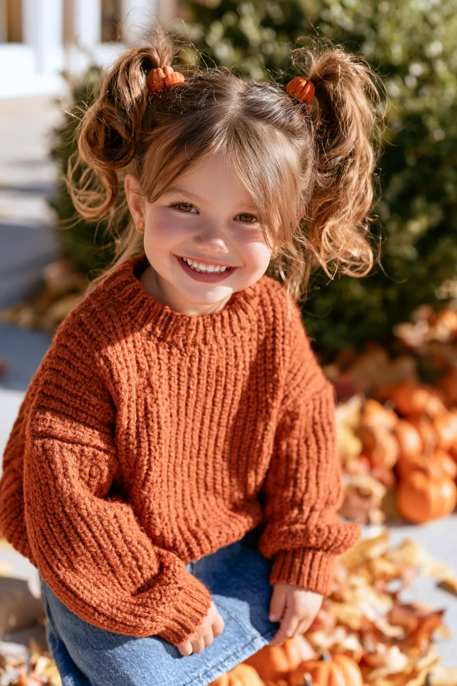 27 Cute Thanksgiving Hairstyles for Kids Perfect for Family Gatherings