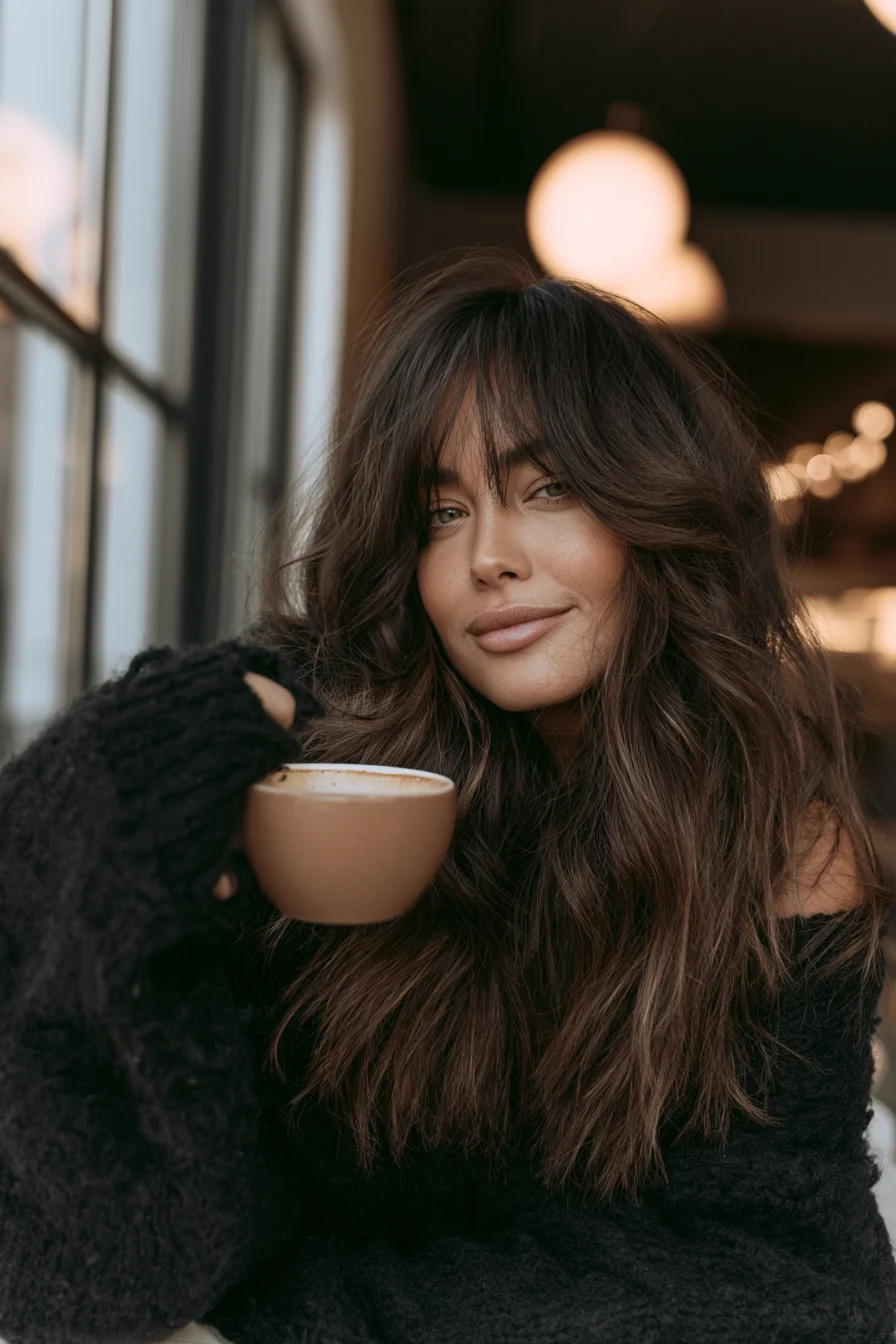 27 Gorgeous Layered Curtain Bangs To Inspire