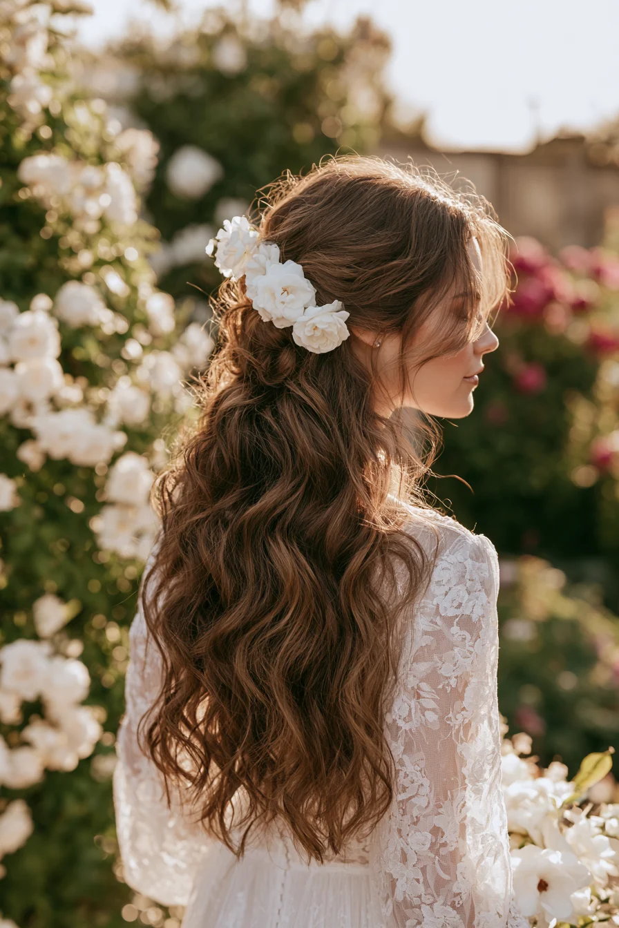 27 Classy Wedding Hairstyles Half Up Half Down That Feel Effortlessly Elegant