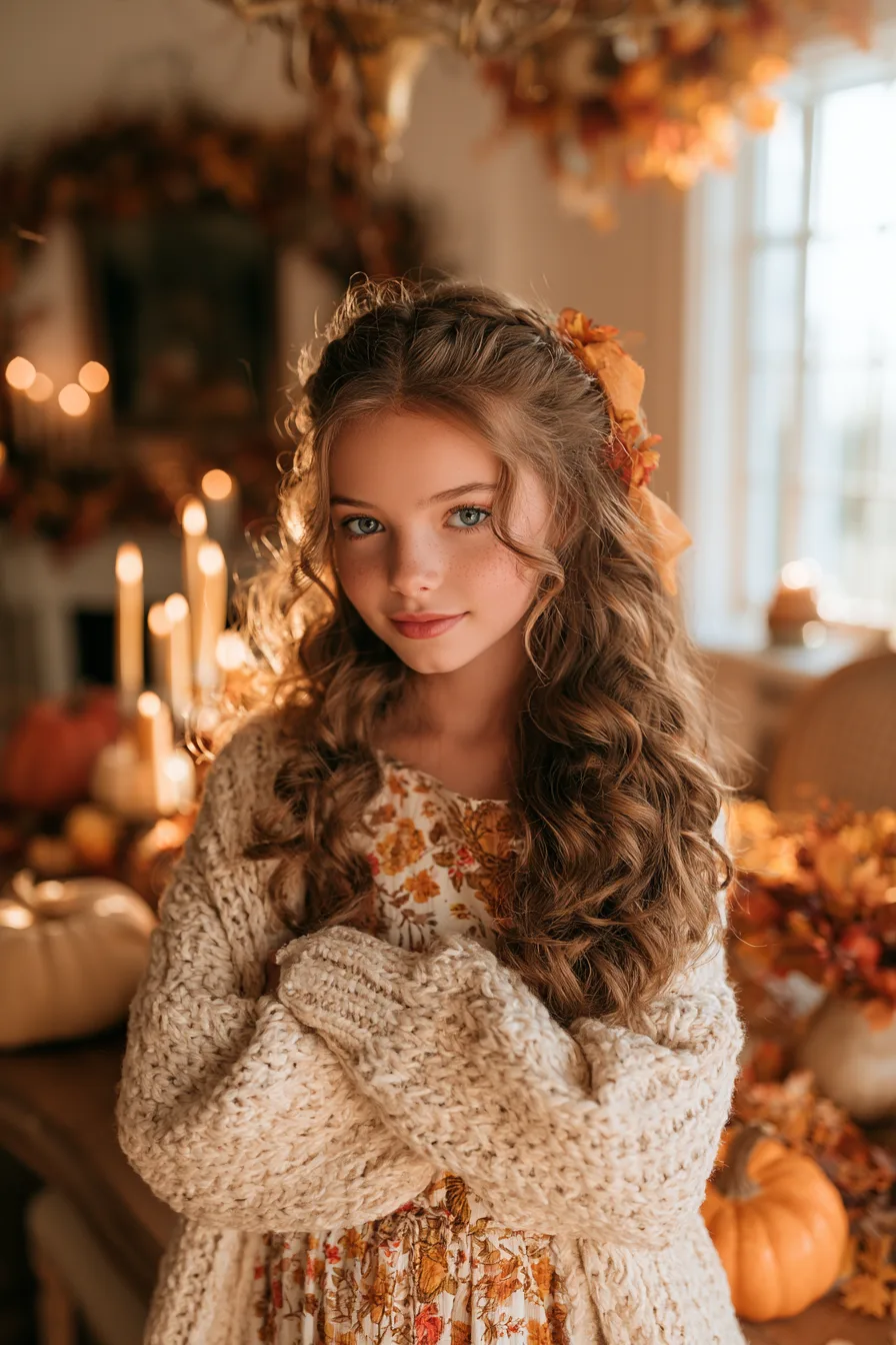 27 Cute Thanksgiving Hairstyles for Kids Perfect for Family Gatherings
