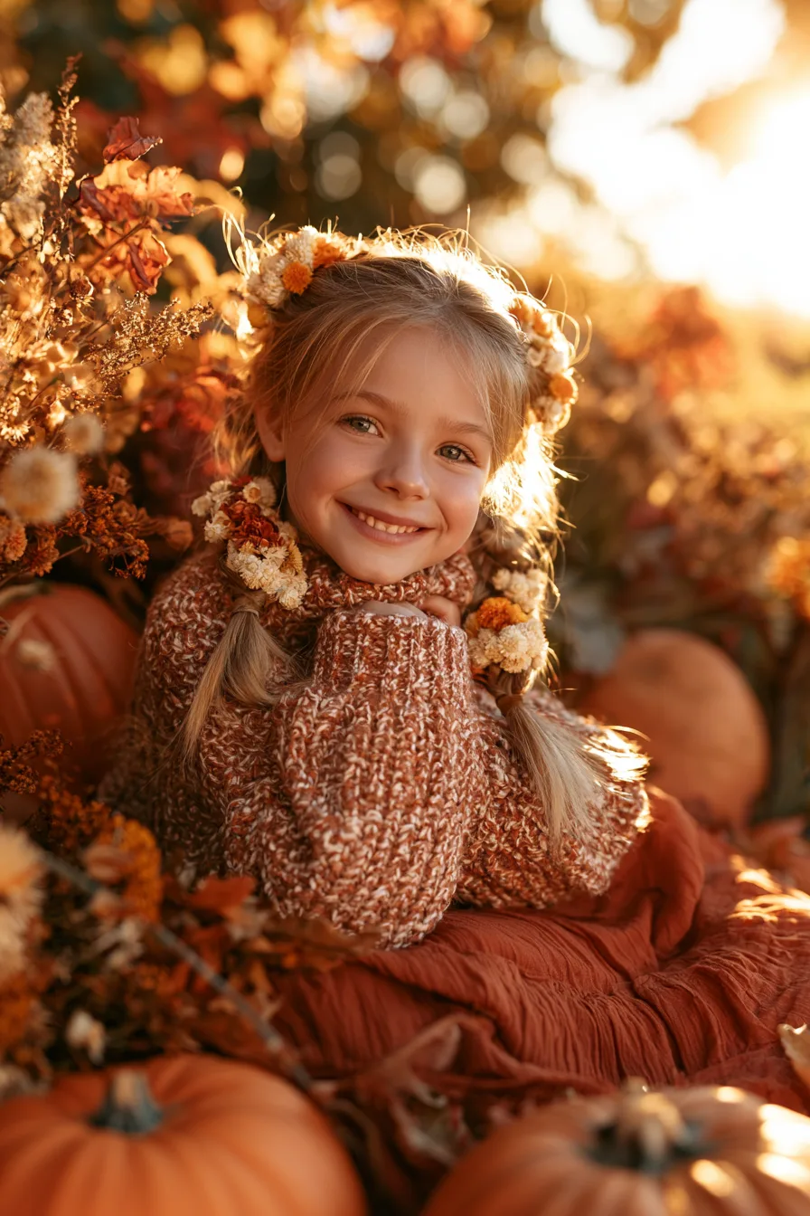 27 Cute Thanksgiving Hairstyles for Kids Perfect for Family Gatherings