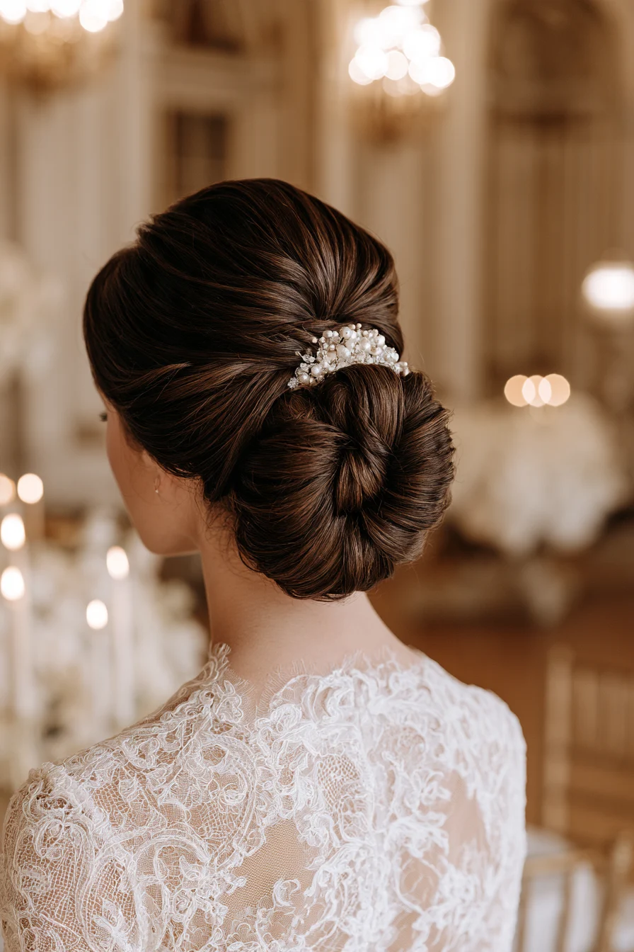27 Timeless French Twist Bridal Hair