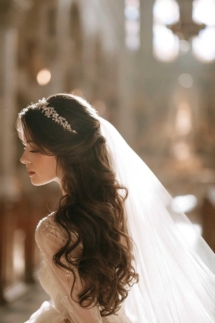 27 Dreamy Bridal Half Up Half Down Hair Ideas