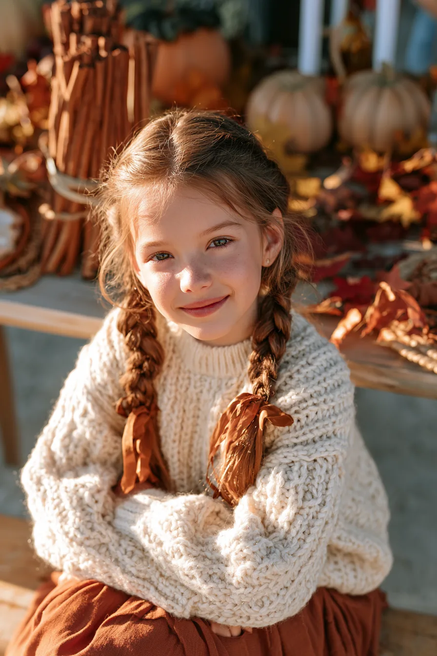 27 Cute Thanksgiving Hairstyles for Kids Perfect for Family Gatherings