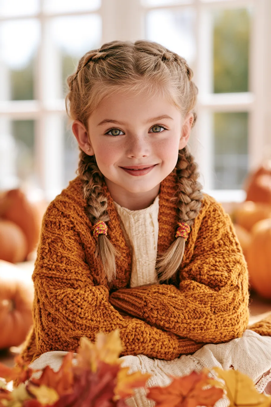 27 Cute Thanksgiving Hairstyles for Kids Perfect for Family Gatherings