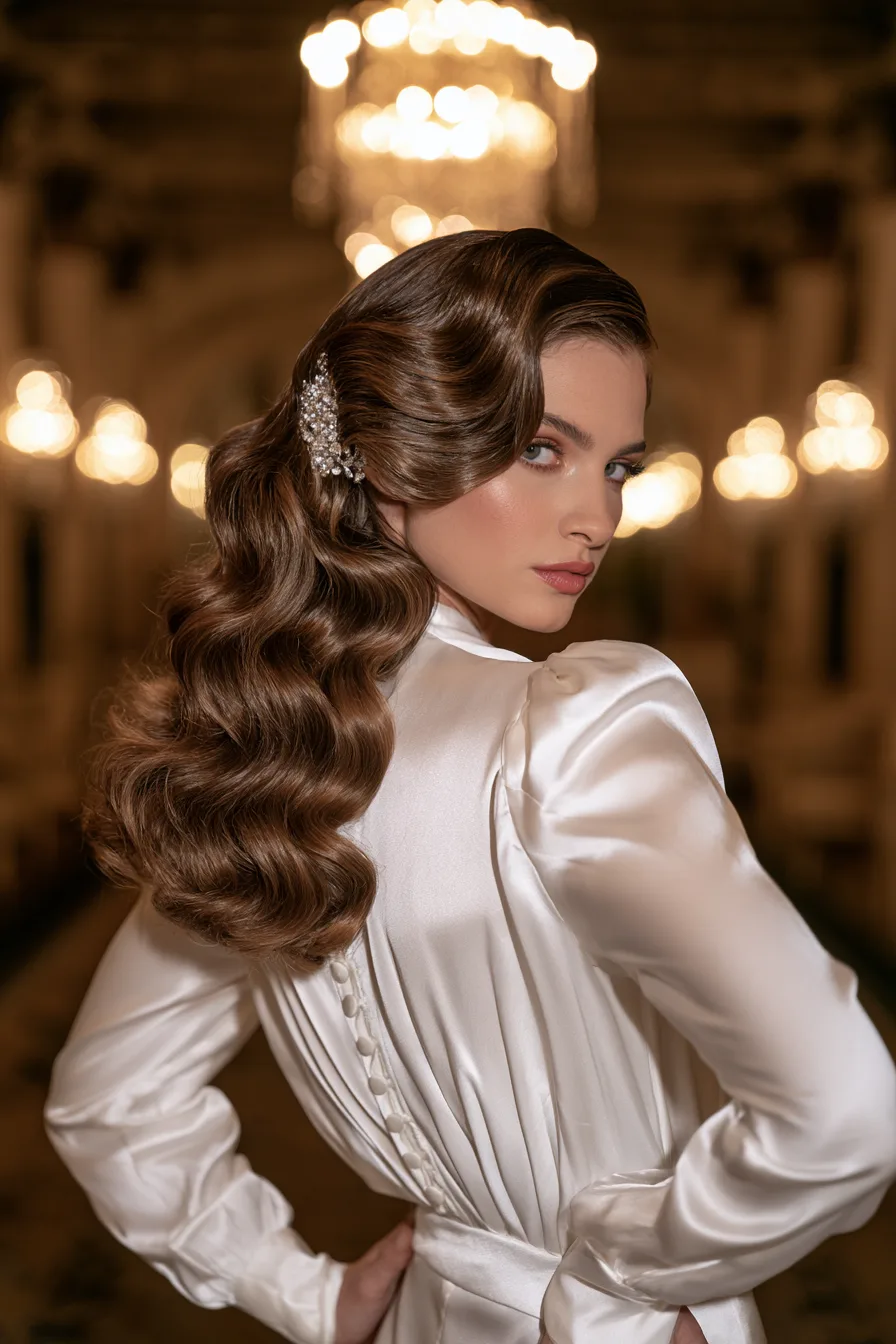27 Classy Wedding Hairstyles Half Up Half Down That Feel Effortlessly Elegant