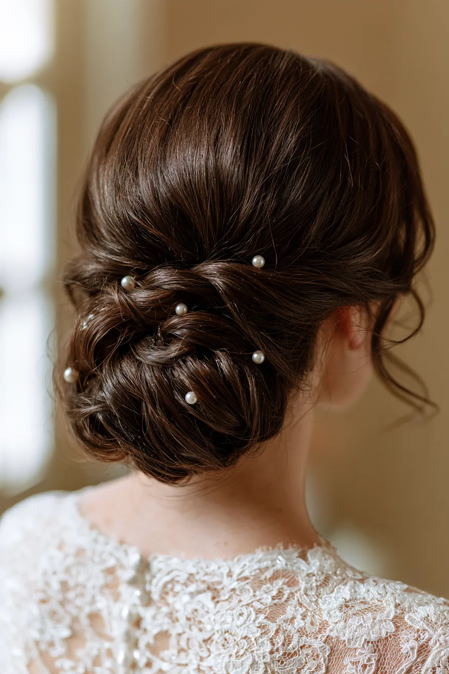 27 Elegant Bridal Hair Buns for a Beautiful Wedding Look
