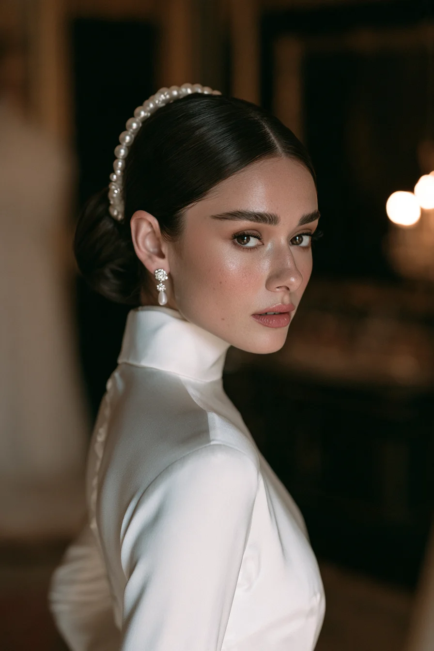 27 Elegant Bridal Hair Buns for a Beautiful Wedding Look