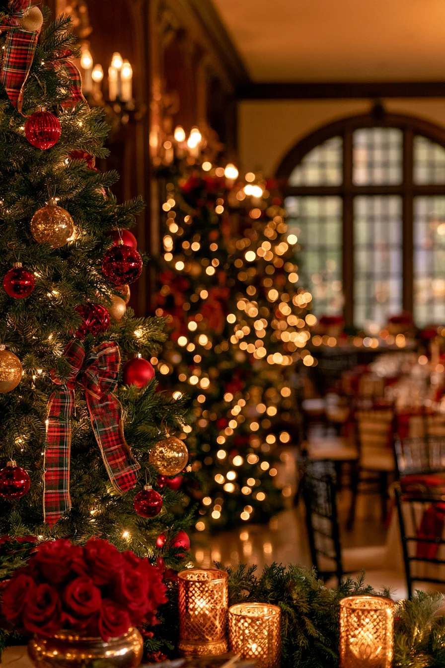 27 Beautiful Wedding Christmas Tree Ideas for a Magical Holiday Celebration