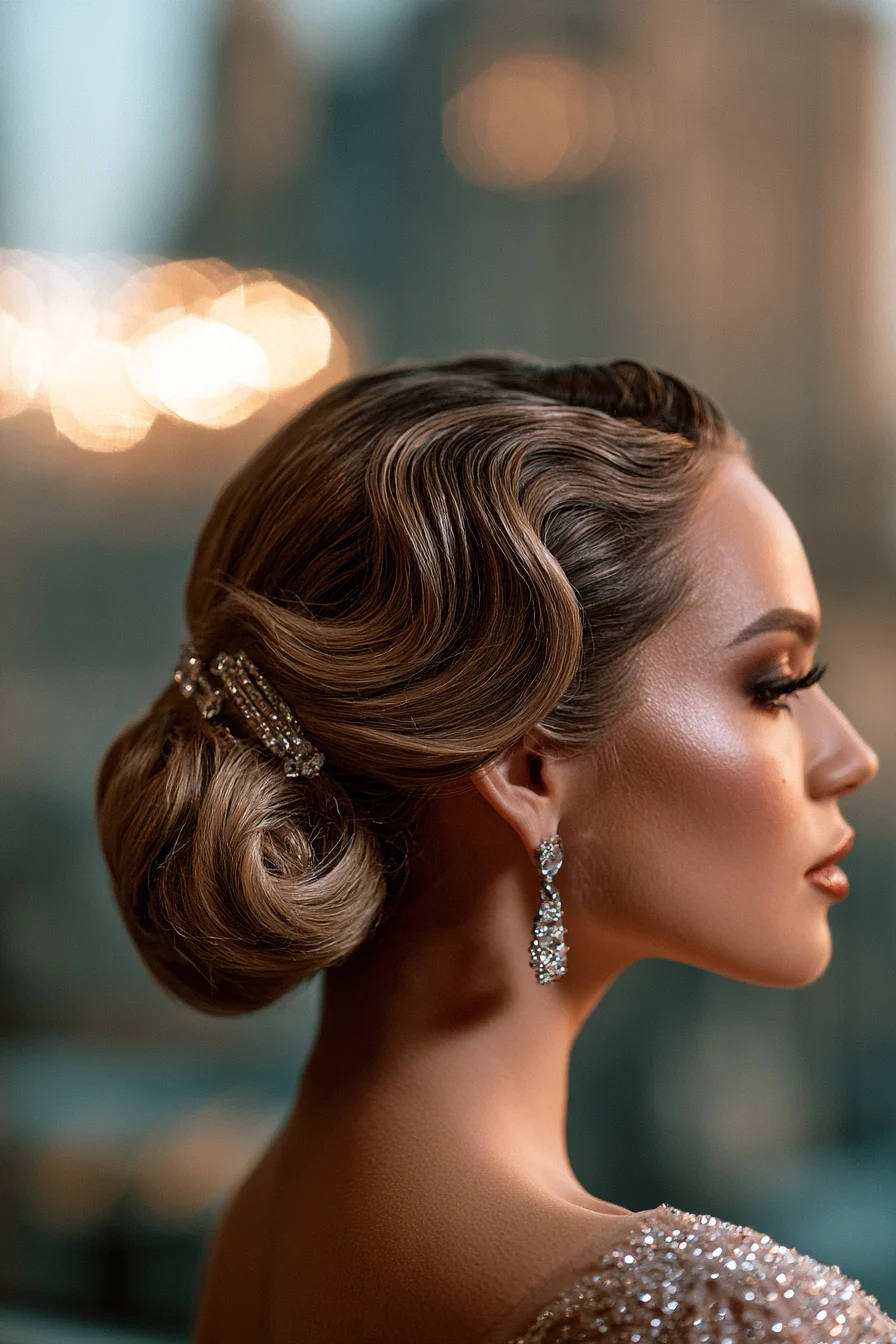 27 Elegant Bridal Hair Buns for a Beautiful Wedding Look