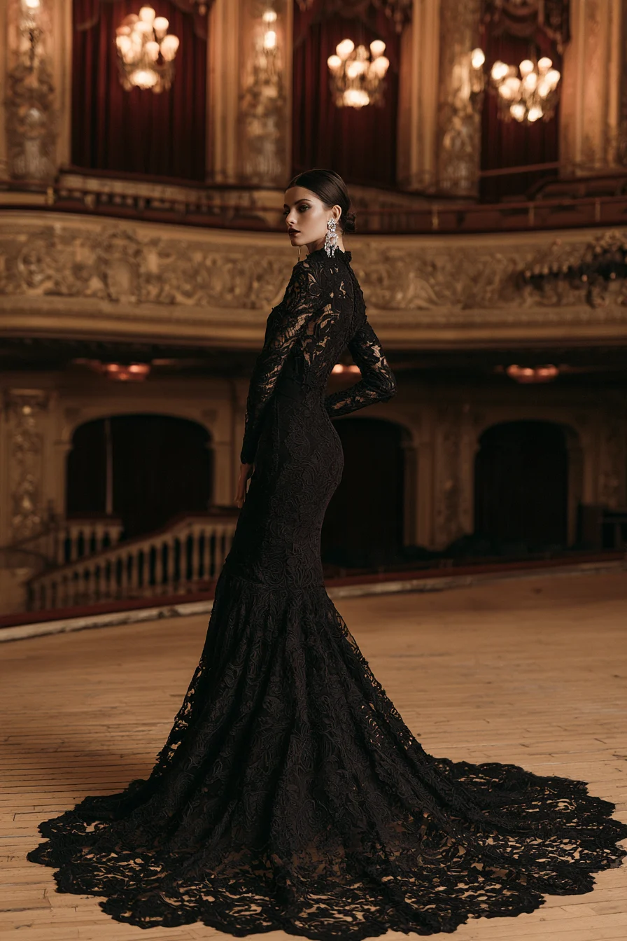27 Gothic Wedding Dress Ideas for a Dark and Romantic Bridal Look