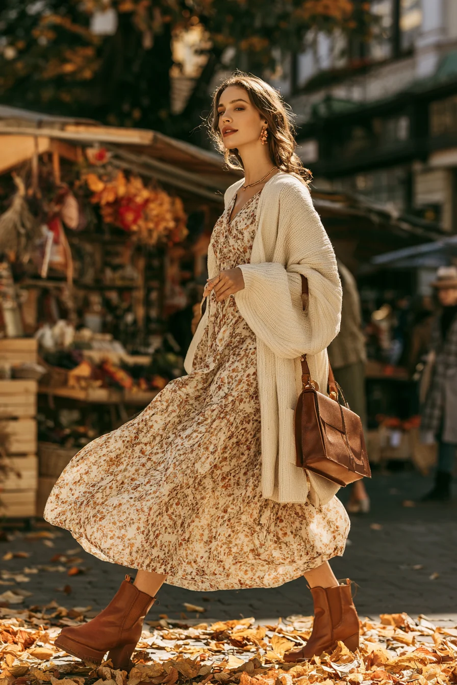 27 Fall Dress Outfit Ideas for a Stylish and Cozy Autumn Wardrobe