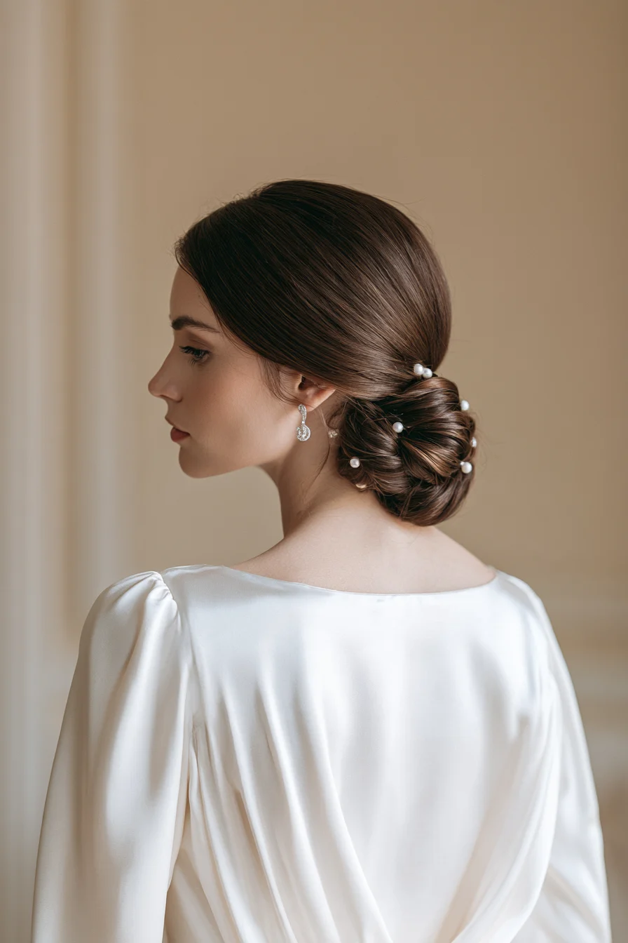 27 Elegant Bridal Hair Buns for a Beautiful Wedding Look