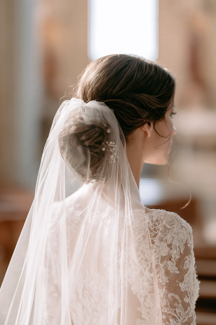 27 Elegant Bridal Hair Buns for a Beautiful Wedding Look