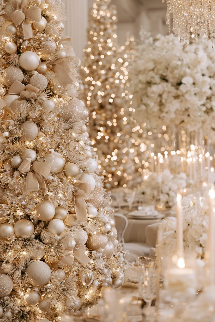 27 Beautiful Wedding Christmas Tree Ideas for a Magical Holiday Celebration