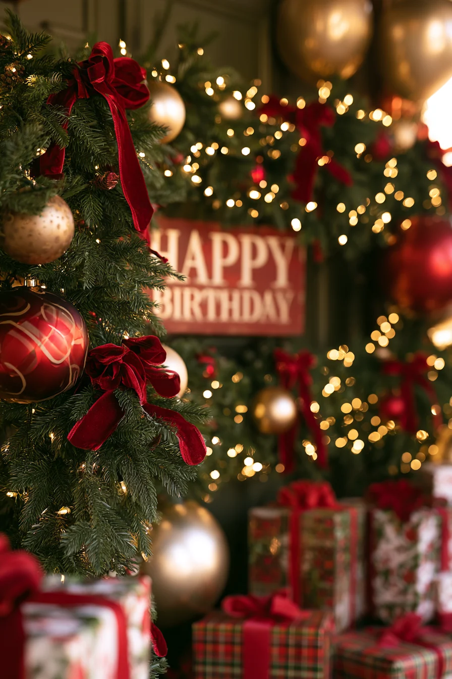 27 Magical Christmas Birthday Party Decorations to Make Your Celebration Extra Special