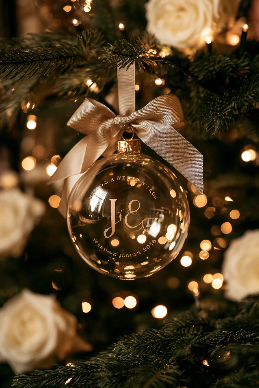 27 Beautiful Wedding Christmas Tree Ideas for a Magical Holiday Celebration