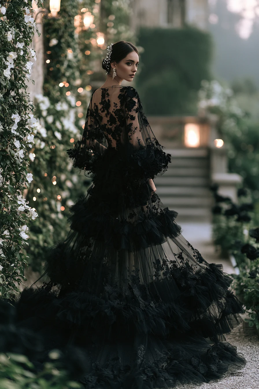 27 Gothic Wedding Dress Ideas for a Dark and Romantic Bridal Look