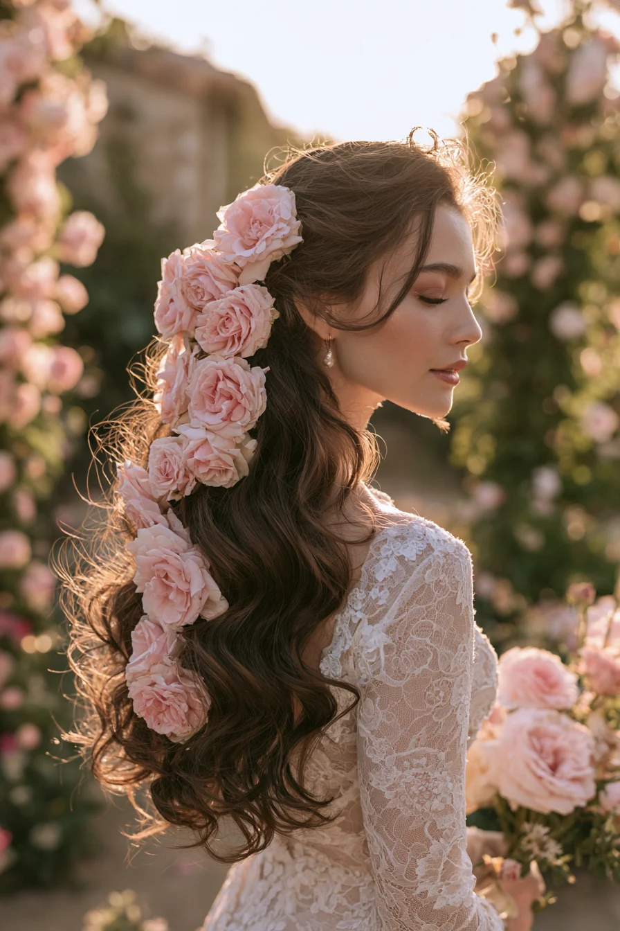 27 Stunning Bridal Hair Half Up Ideas for a Dreamy Wedding Look