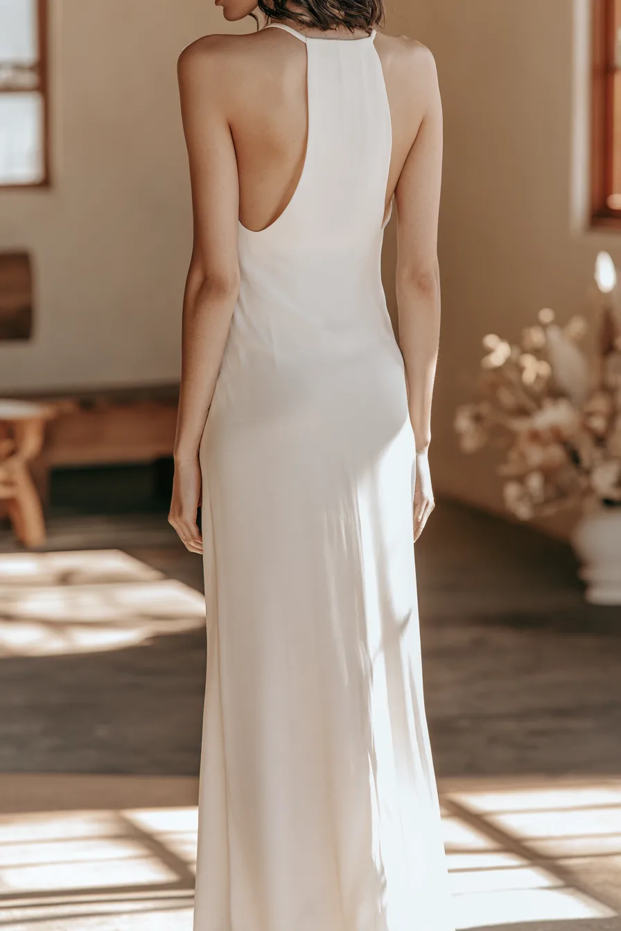 27 Stunning Open Back Wedding Dress Ideas for a Romantic Bridal Look