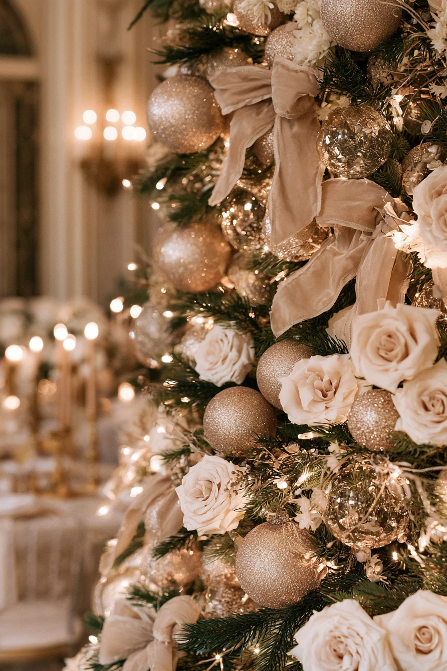 27 Beautiful Wedding Christmas Tree Ideas for a Magical Holiday Celebration