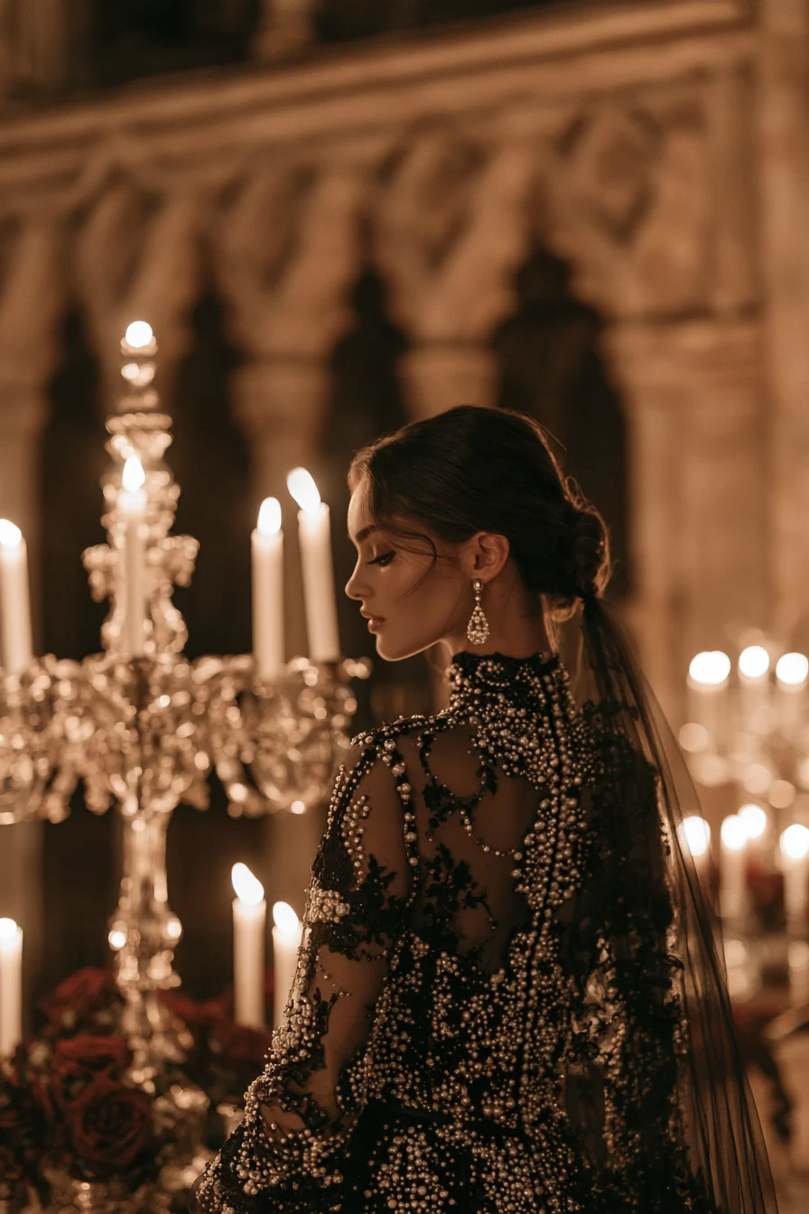 27 Gothic Wedding Dress Ideas for a Dark and Romantic Bridal Look